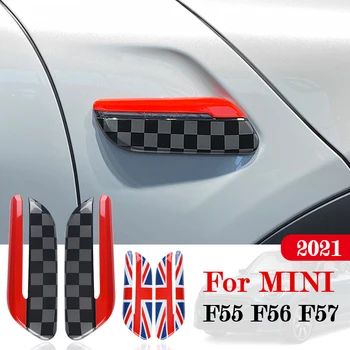 Автомобильный указатель поворота Крыло ABS Декоративная оболочка для BMW MINI 2021 Cooper S JCW F55 F56 F57 Аксессуары для модификации экстерьера