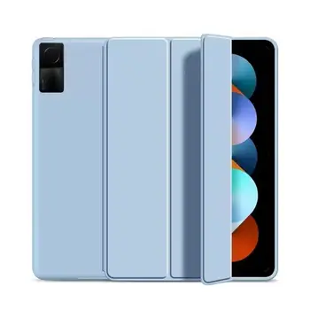 Силиконовый Складной Чехол для Xiaomi Redmi Pad Case Smart Pu Кожаный Чехол Funda для Redmi Pad 2022 10,6 Мягкий Ультратонкий Чехол для Планшета