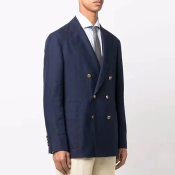 C1483-Весенний мужской пиджак, новая повседневная корейская версия модного облегающего пиджака