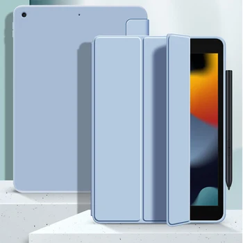 Кожаный Чехол Для iPad pro 9,7 A1673 A1674 A1675 iPad 10,2 10th Smart Cover Funda Для iPad Air 2 9,7 10,5 Магнитный Силиконовый Чехол