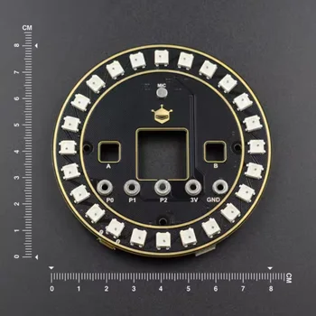 Плата расширения Microbit Ring Rgb Light, Носимые часы с графическим программированием