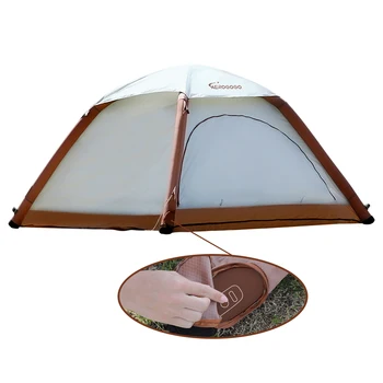 Aerogogo Автоматическая надувная палатка для кемпинга с одной кнопкой, встроенный воздушный насос высокого давления для 2-3 человек