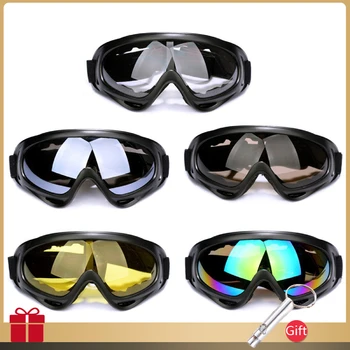 Пылезащитные ветрозащитные гоночные очки для мотокросса, Мотоциклетные очки для квадроциклов, внедорожных велосипедов, Очки UV400, солнцезащитные очки, солнцезащитные очки